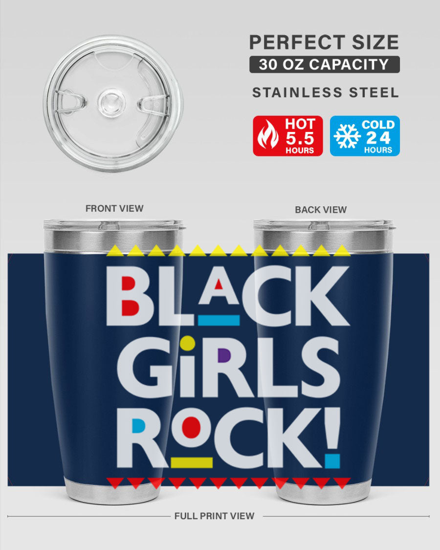 Black Girls Rock Cotton Tank featuring a bold empowering design, perfect for casual wear and workouts.