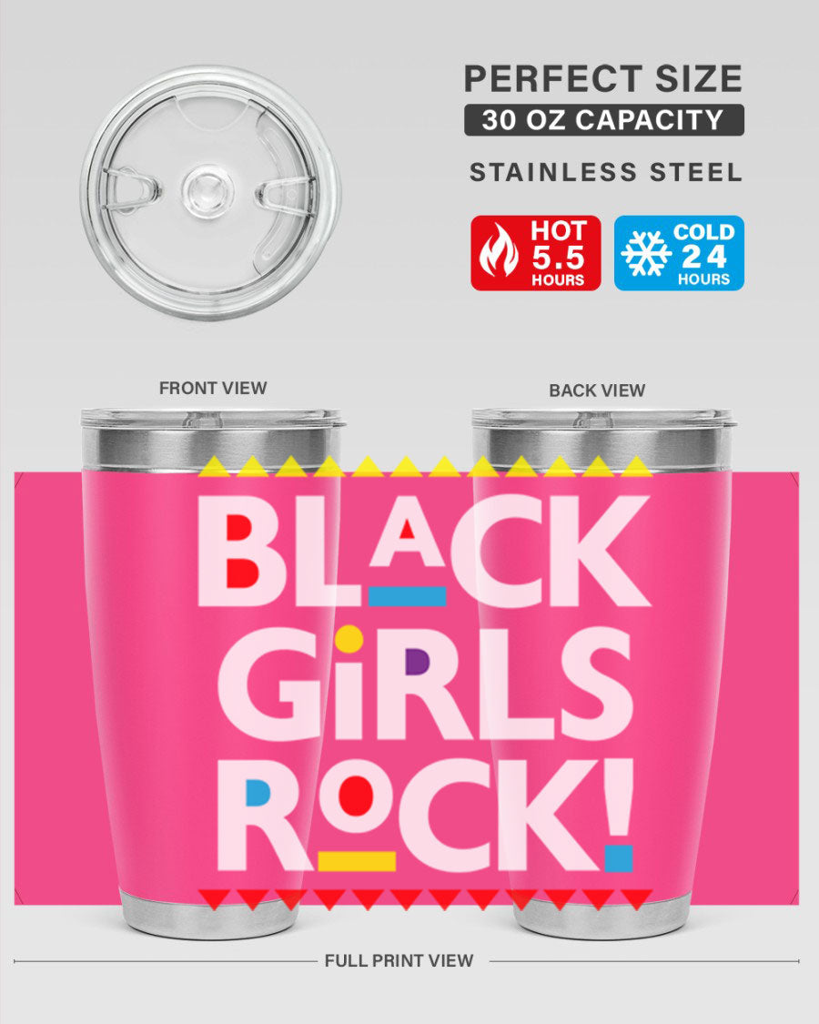 Black Girls Rock Cotton Tank featuring a bold empowering design, perfect for casual wear and workouts.