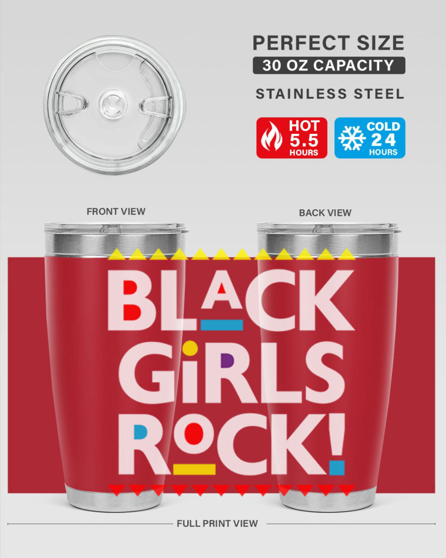 Black Girls Rock Cotton Tank featuring a bold empowering design, perfect for casual wear and workouts.