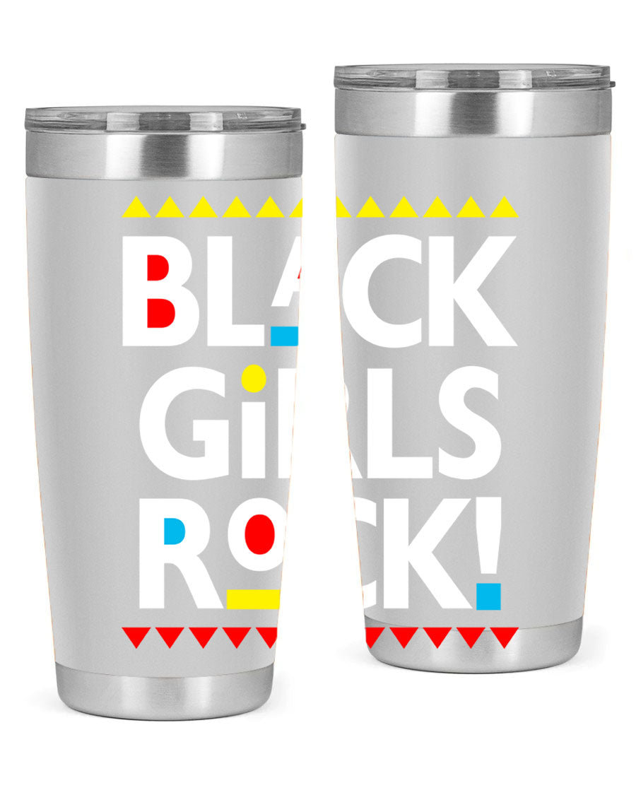 Black Girls Rock Cotton Tank featuring a bold empowering design, perfect for casual wear and workouts.