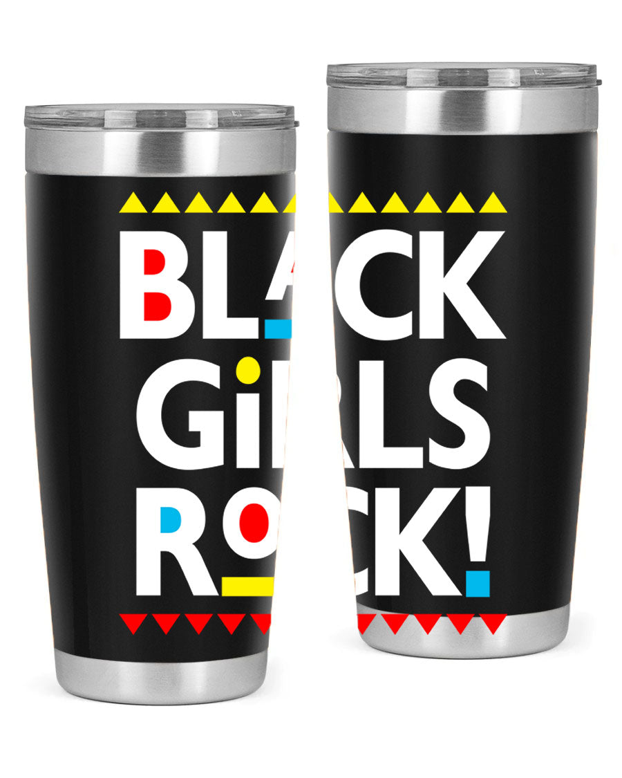 Black Girls Rock Cotton Tank featuring a bold empowering design, perfect for casual wear and workouts.