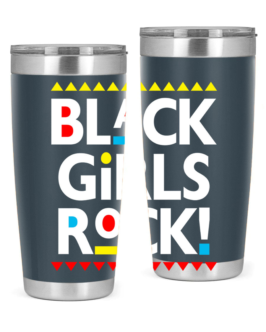 Black Girls Rock Cotton Tank featuring a bold empowering design, perfect for casual wear and workouts.