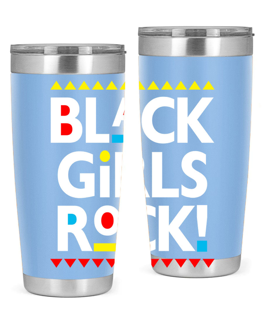 Black Girls Rock Cotton Tank featuring a bold empowering design, perfect for casual wear and workouts.