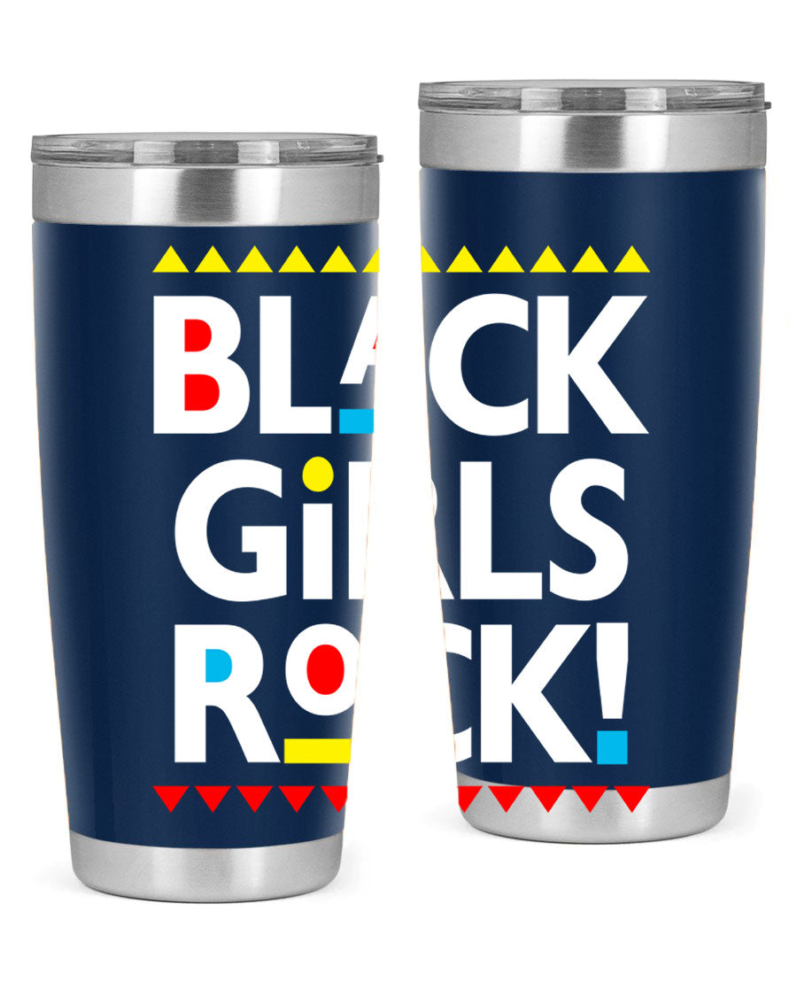 Black Girls Rock Cotton Tank featuring a bold empowering design, perfect for casual wear and workouts.