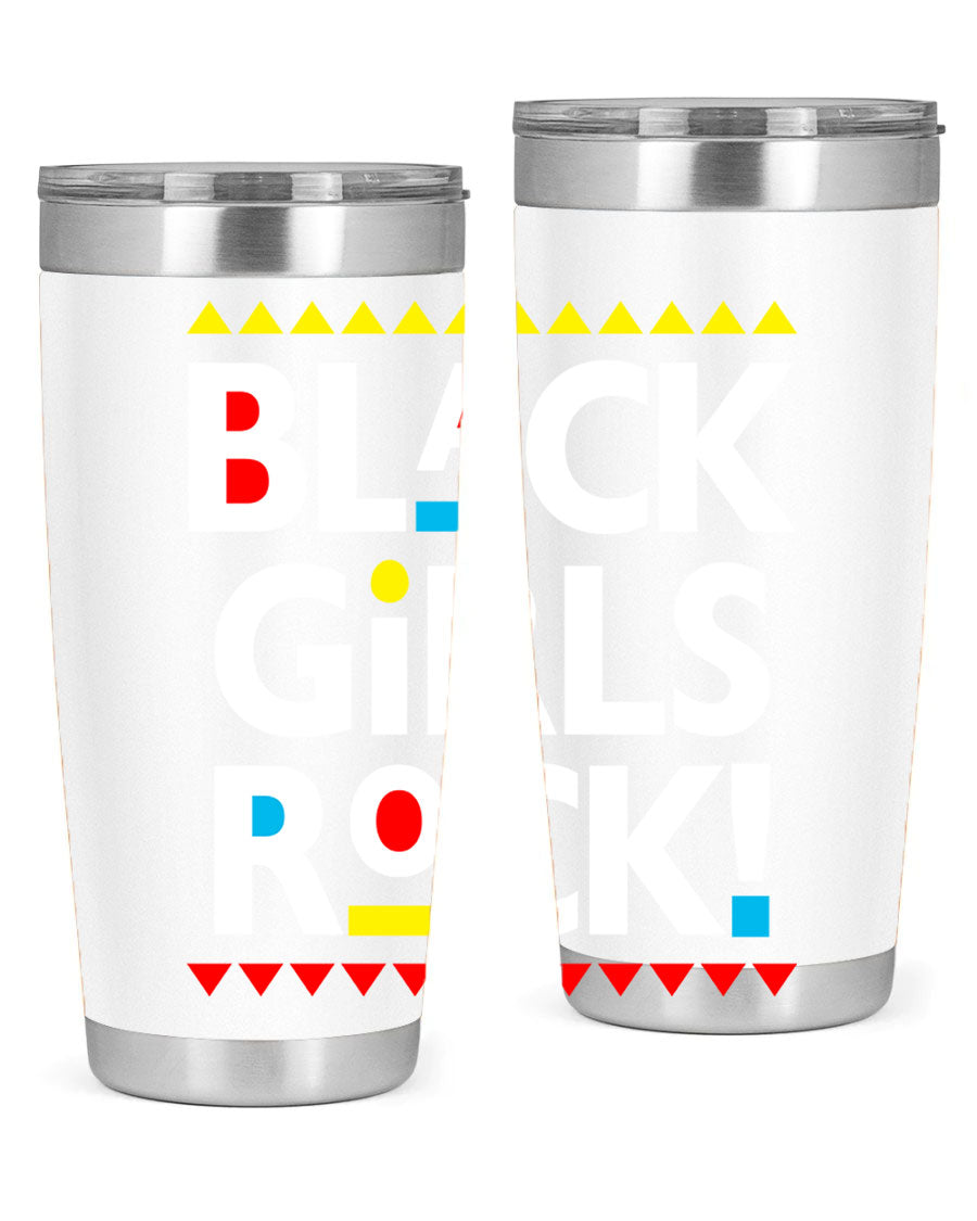 Black Girls Rock Cotton Tank featuring a bold empowering design, perfect for casual wear and workouts.