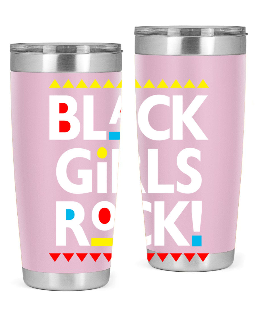 Black Girls Rock Cotton Tank featuring a bold empowering design, perfect for casual wear and workouts.