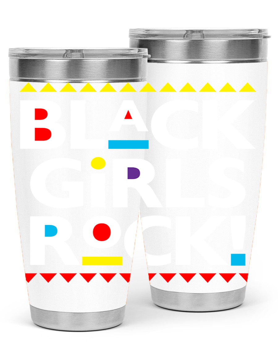 Black Girls Rock Cotton Tank featuring a bold empowering design, perfect for casual wear and workouts.