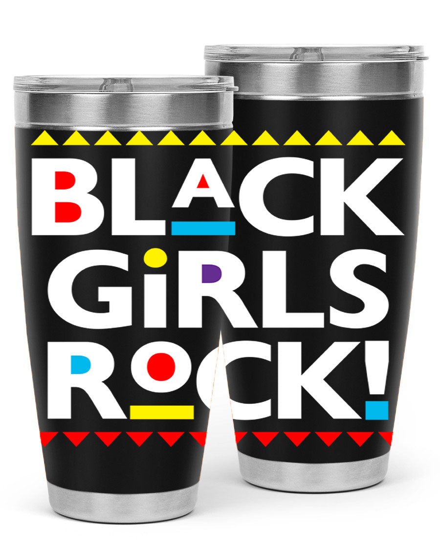 Black Girls Rock Cotton Tank featuring a bold empowering design, perfect for casual wear and workouts.