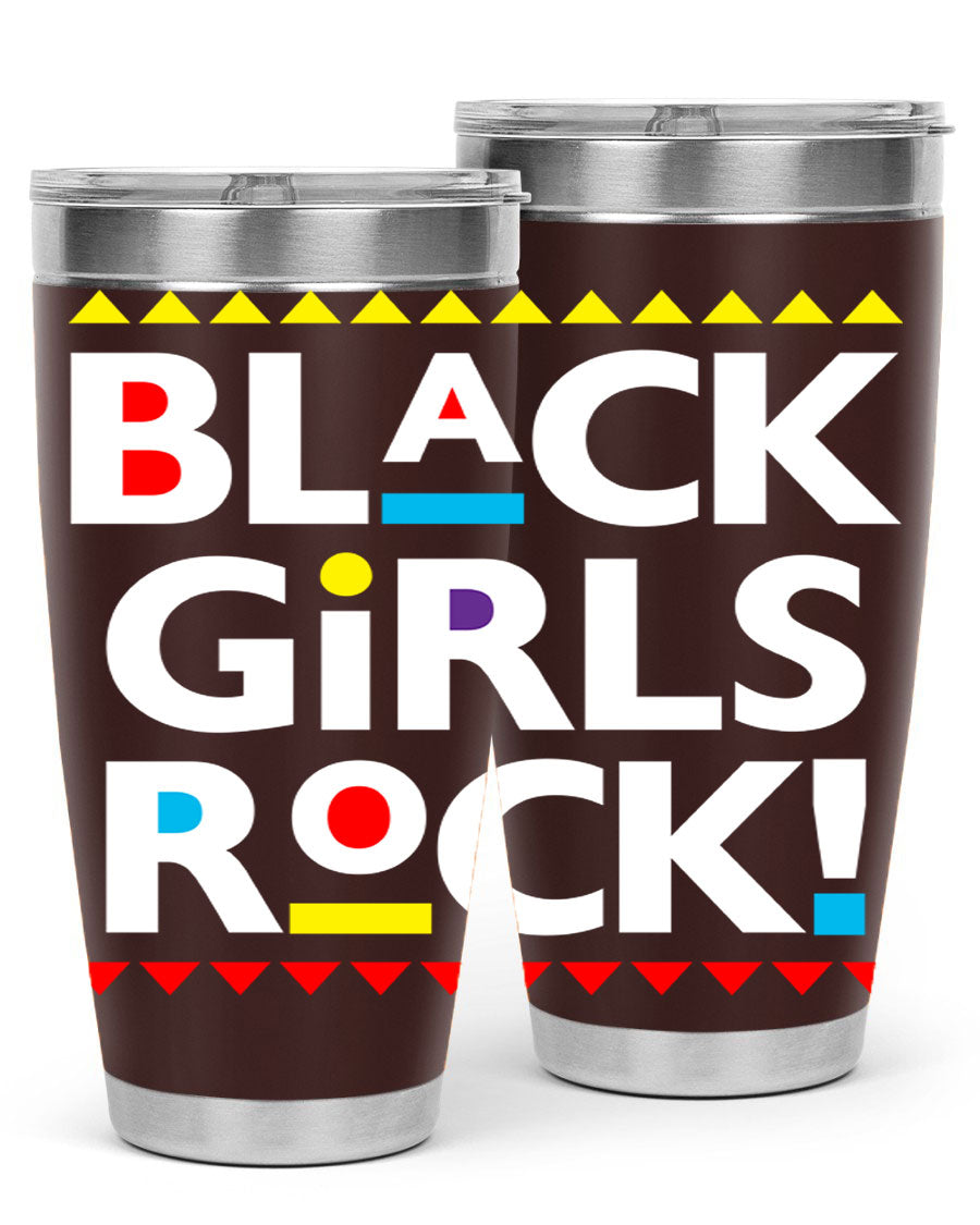 Black Girls Rock Cotton Tank featuring a bold empowering design, perfect for casual wear and workouts.