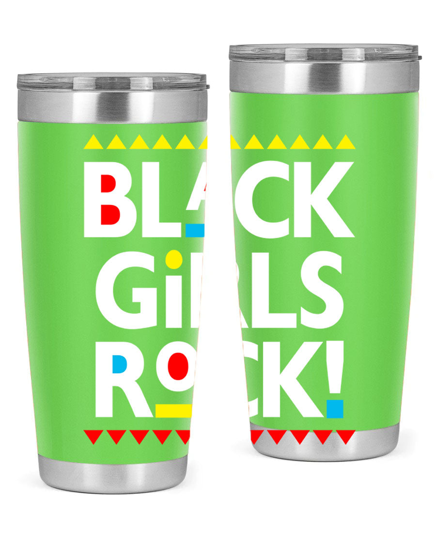 Black Girls Rock Cotton Tank featuring a bold empowering design, perfect for casual wear and workouts.