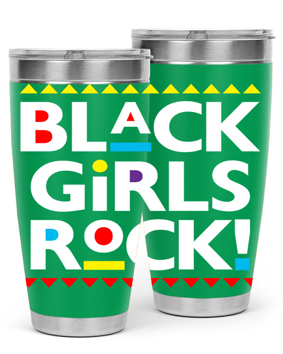 Black Girls Rock Cotton Tank featuring a bold empowering design, perfect for casual wear and workouts.