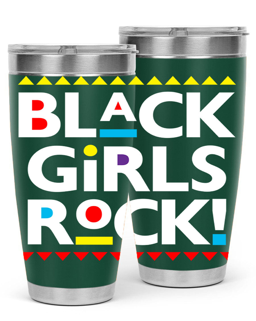 Black Girls Rock Cotton Tank featuring a bold empowering design, perfect for casual wear and workouts.
