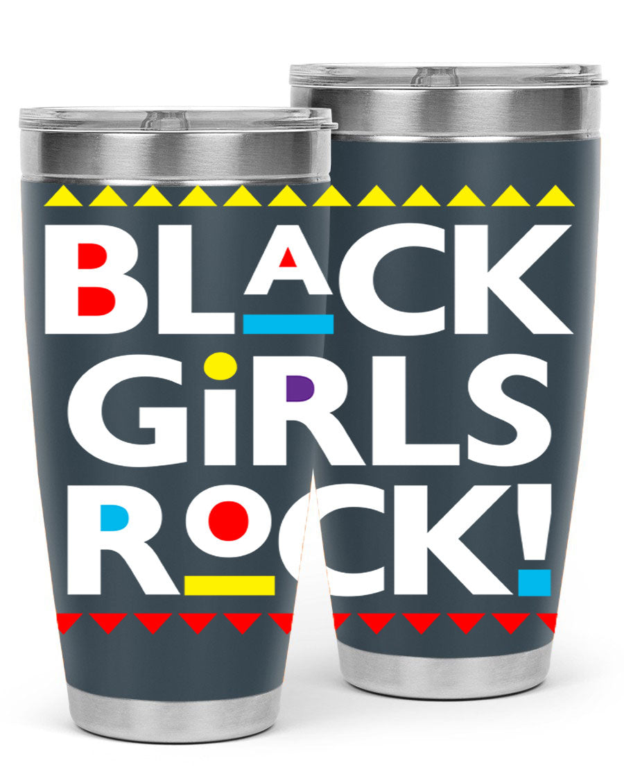 Black Girls Rock Cotton Tank featuring a bold empowering design, perfect for casual wear and workouts.