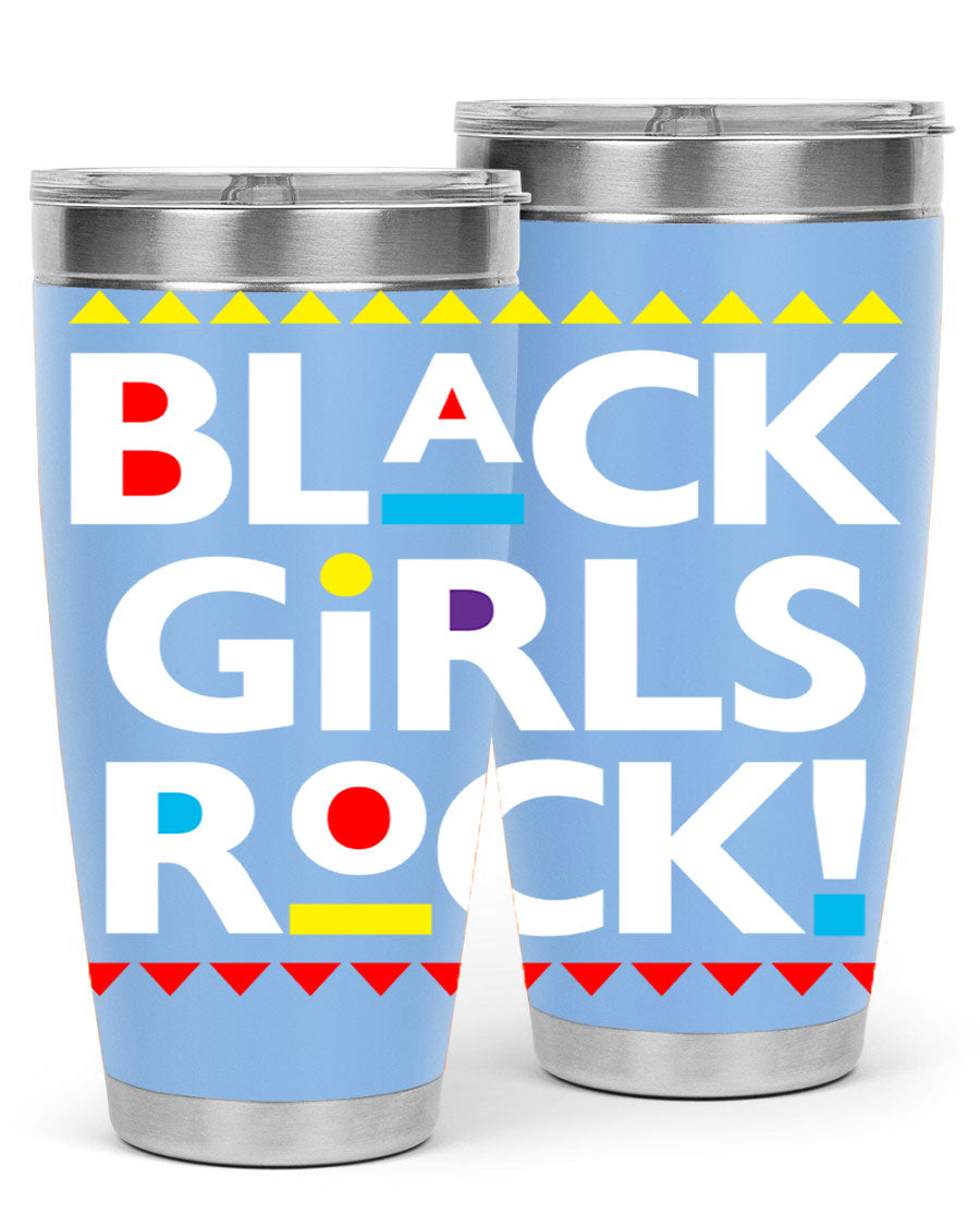 Black Girls Rock Cotton Tank featuring a bold empowering design, perfect for casual wear and workouts.