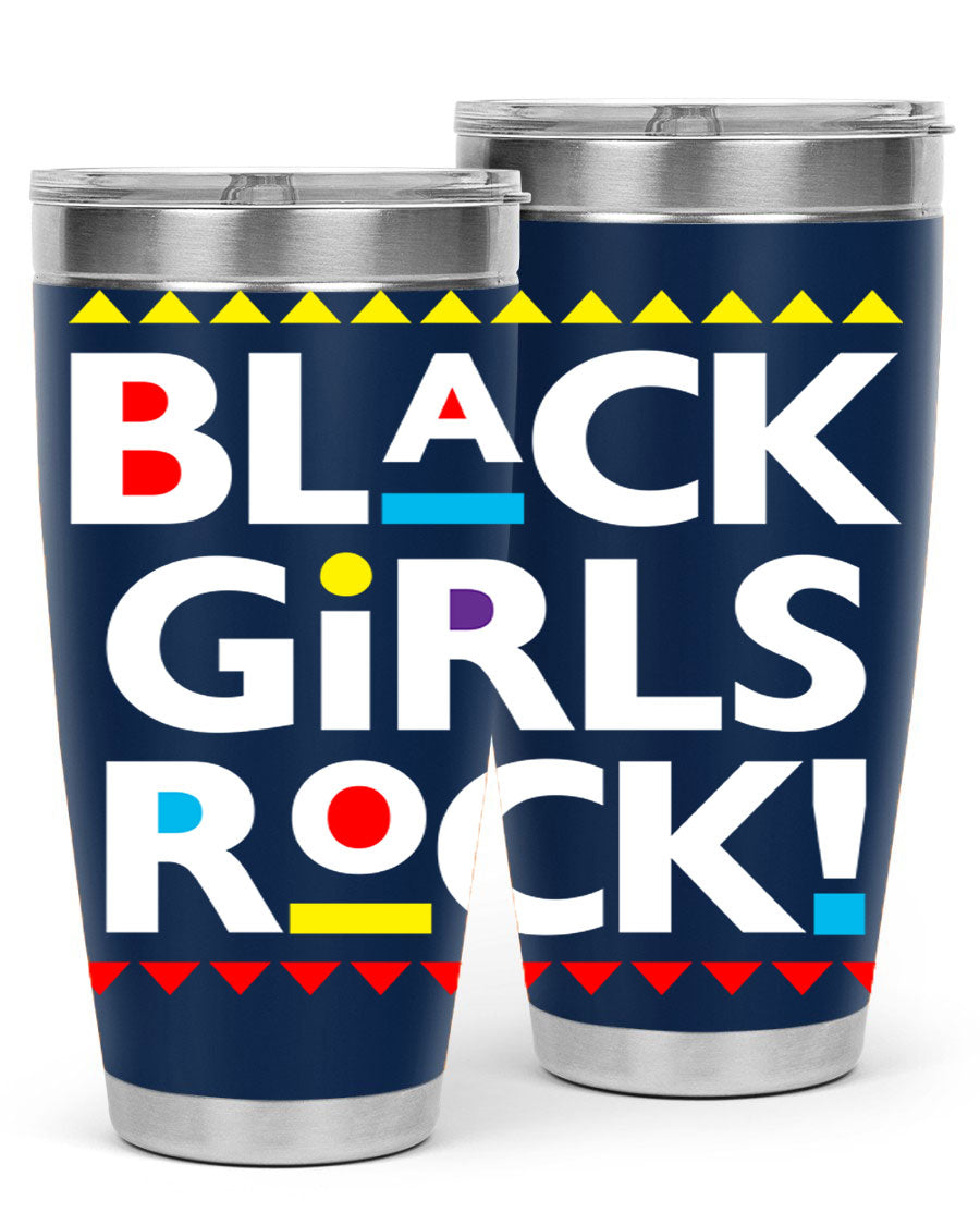 Black Girls Rock Cotton Tank featuring a bold empowering design, perfect for casual wear and workouts.