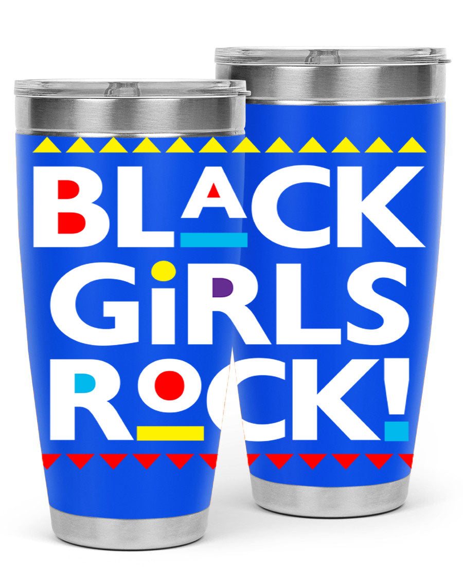 Black Girls Rock Cotton Tank featuring a bold empowering design, perfect for casual wear and workouts.