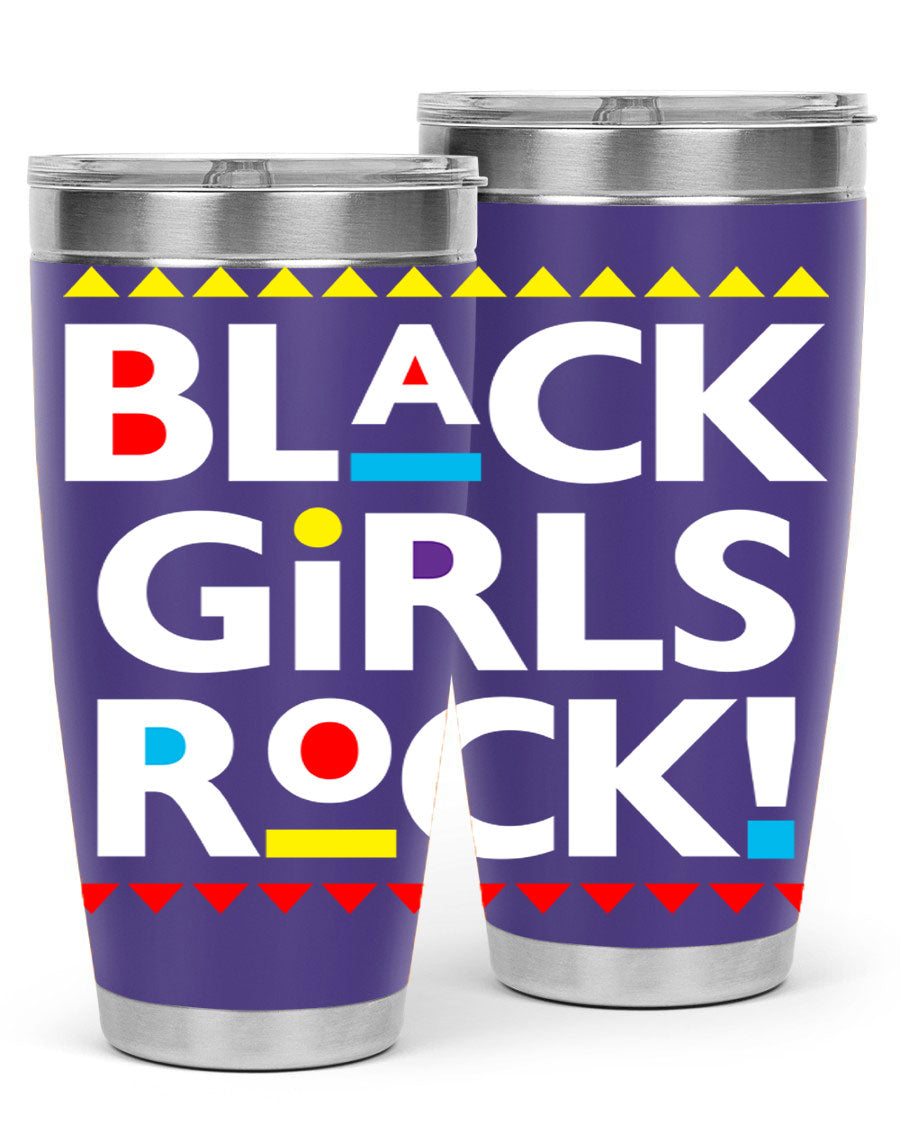 Black Girls Rock Cotton Tank featuring a bold empowering design, perfect for casual wear and workouts.