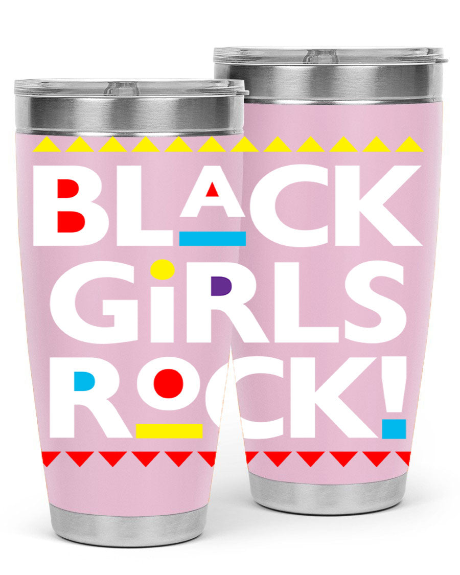Black Girls Rock Cotton Tank featuring a bold empowering design, perfect for casual wear and workouts.
