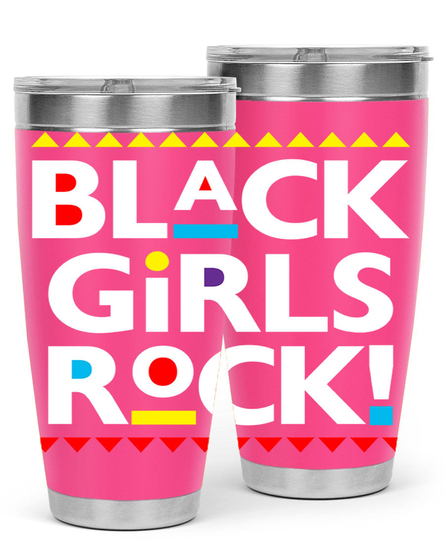 Black Girls Rock Cotton Tank featuring a bold empowering design, perfect for casual wear and workouts.