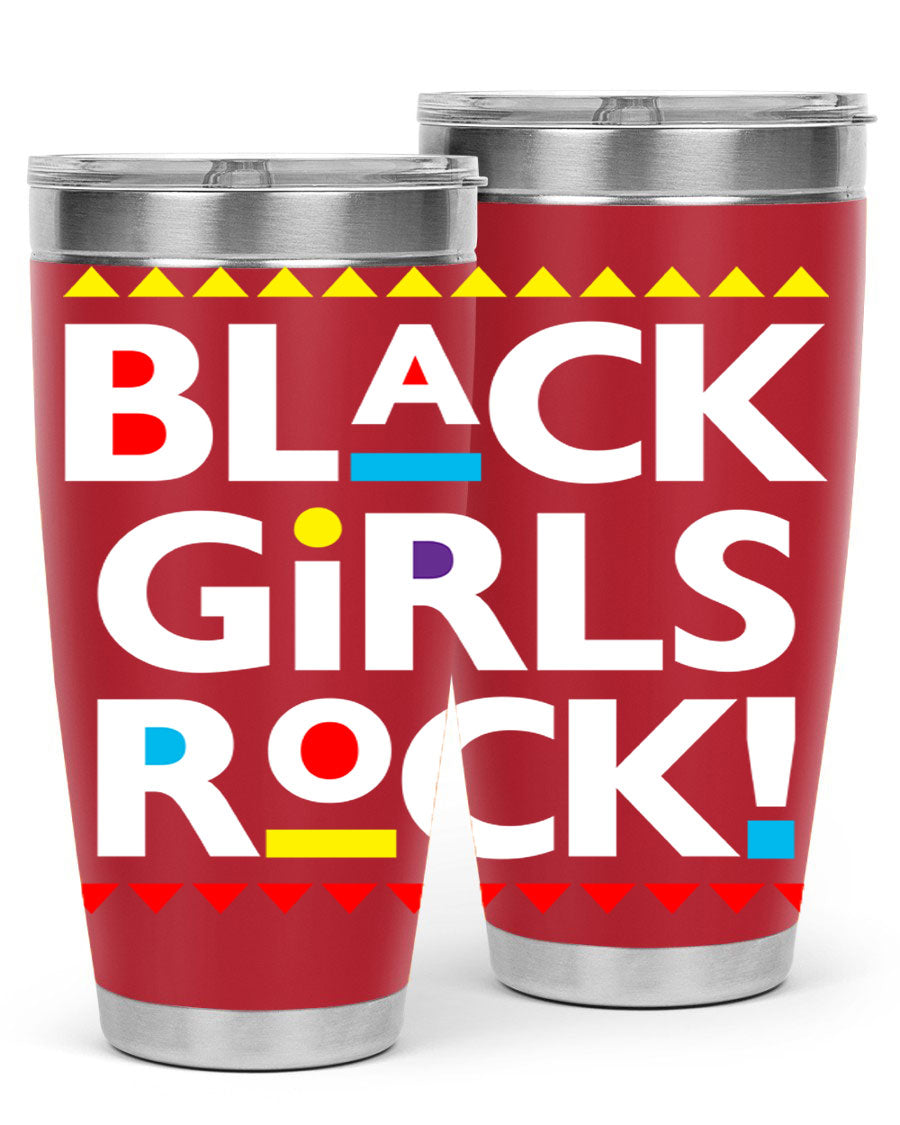 Black Girls Rock Cotton Tank featuring a bold empowering design, perfect for casual wear and workouts.