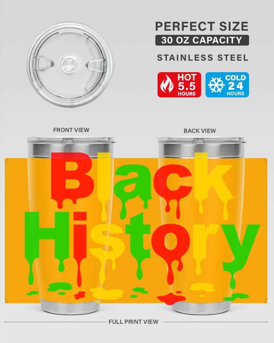 Black History Drip 241# Cotton Tank featuring inspiring phrases and designs celebrating Black culture and history.