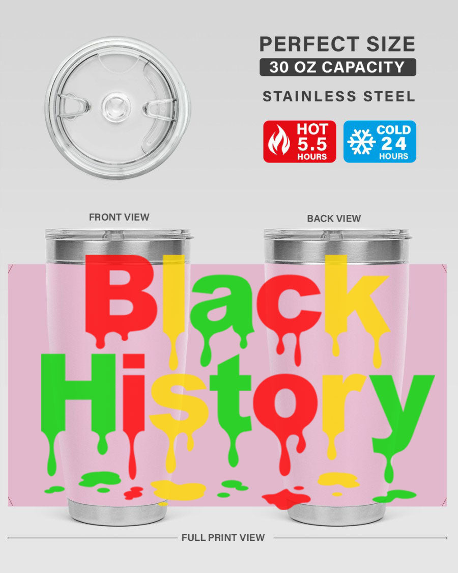 Black History Drip 241# Cotton Tank featuring inspiring phrases and designs celebrating Black culture and history.