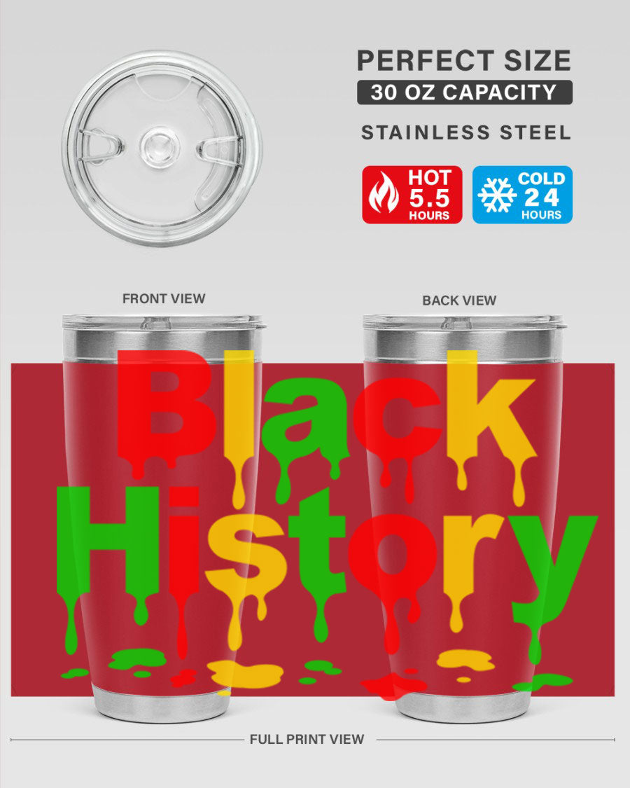 Black History Drip 241# Cotton Tank featuring inspiring phrases and designs celebrating Black culture and history.