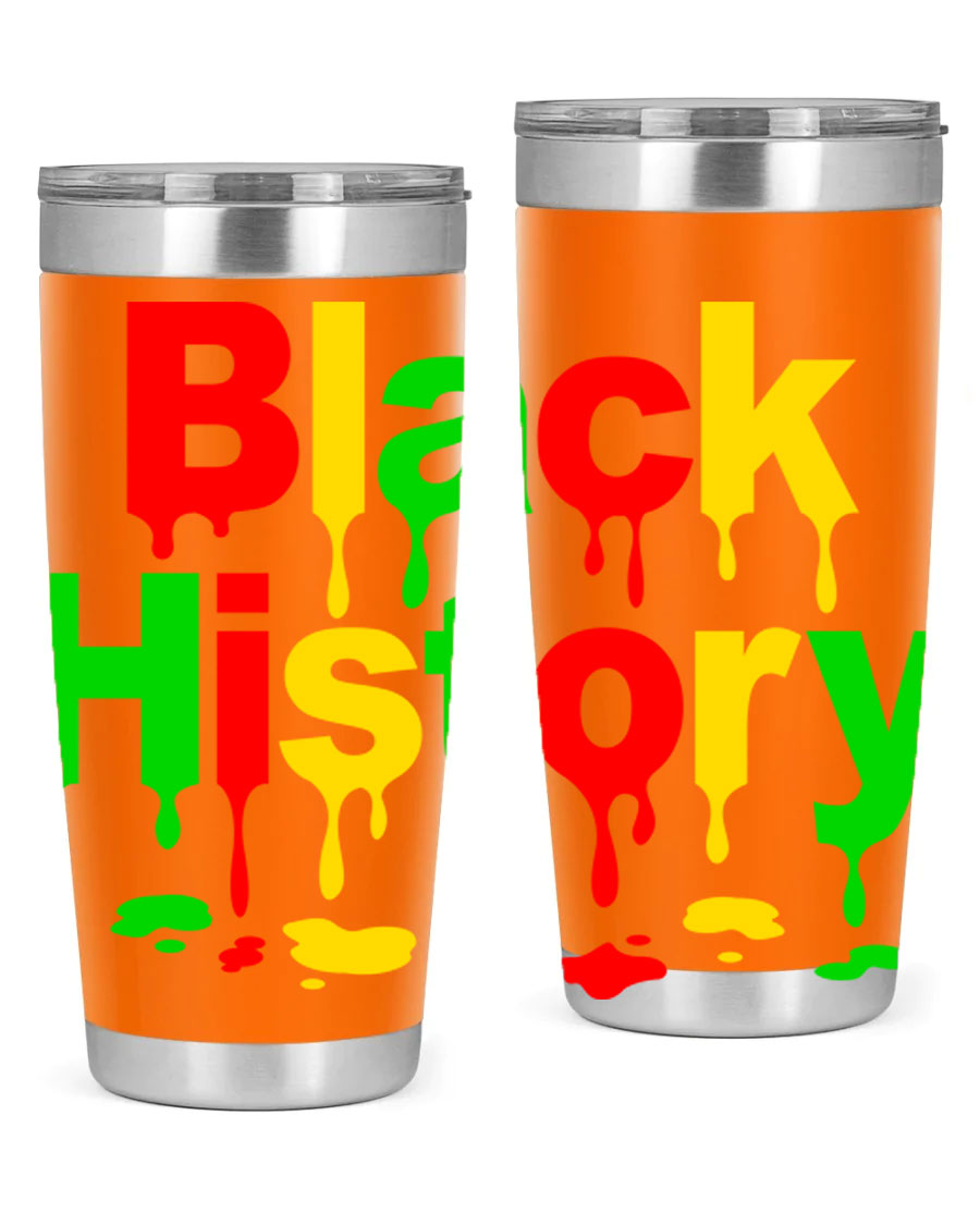 Black History Drip 241# Cotton Tank featuring inspiring phrases and designs celebrating Black culture and history.