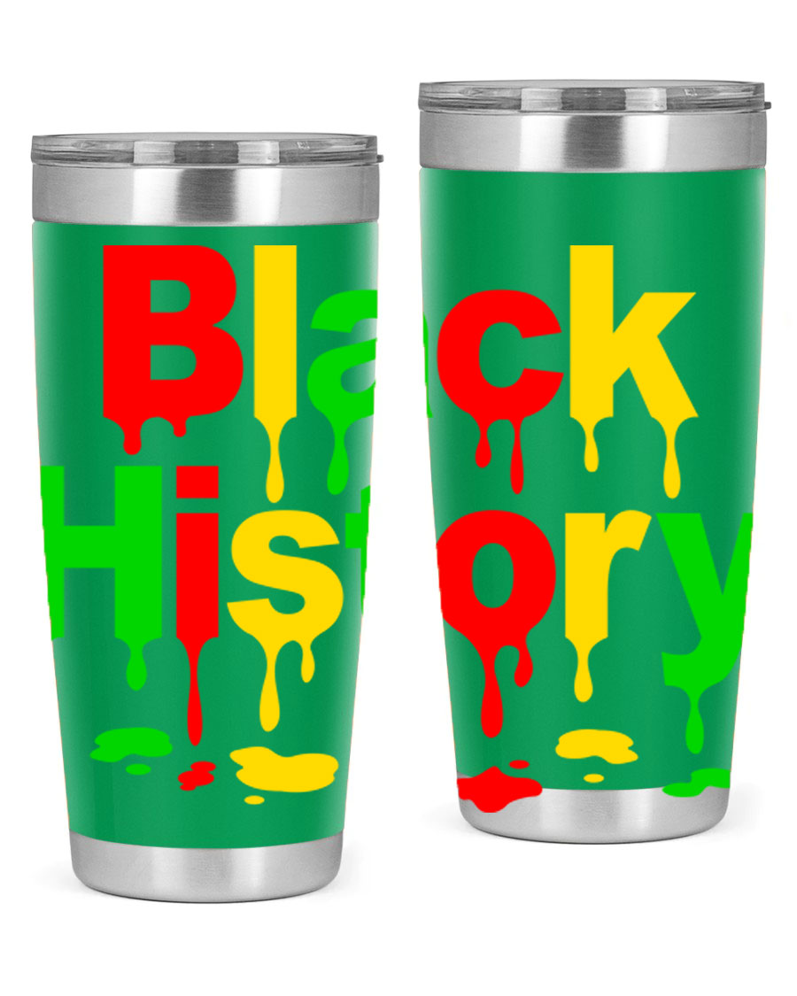 Black History Drip 241# Cotton Tank featuring inspiring phrases and designs celebrating Black culture and history.