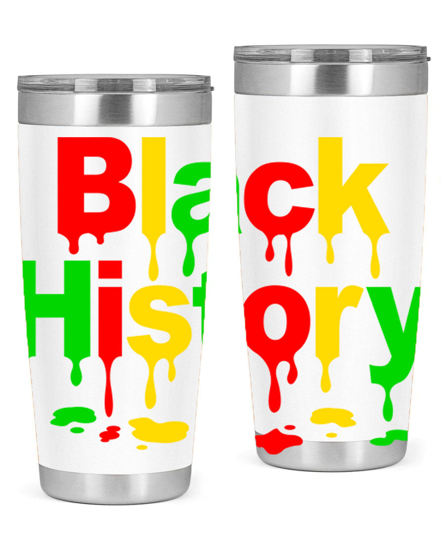 Black History Drip 241# Cotton Tank featuring inspiring phrases and designs celebrating Black culture and history.