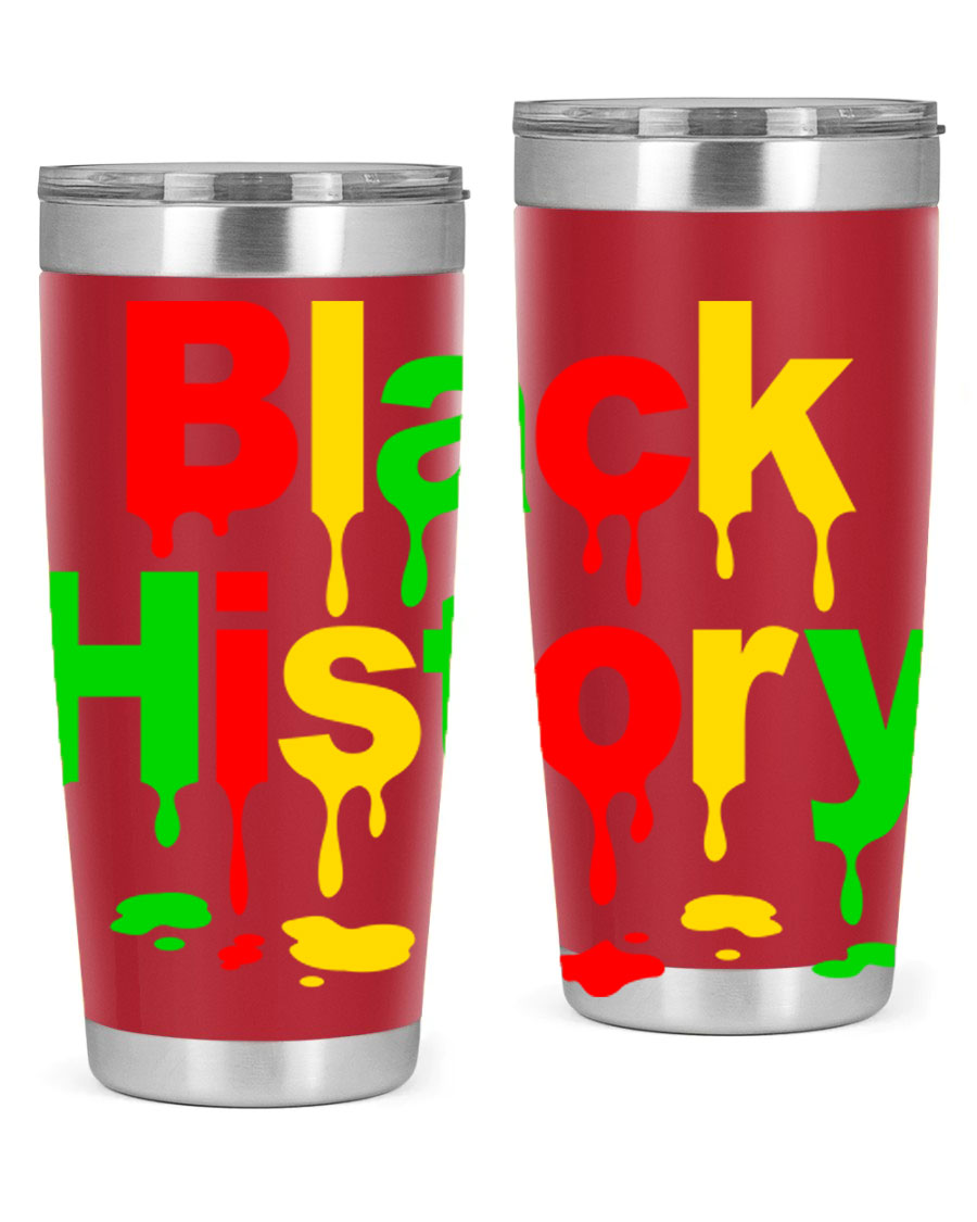 Black History Drip 241# Cotton Tank featuring inspiring phrases and designs celebrating Black culture and history.