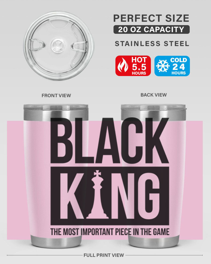 Black King 234# Cotton Tank top displayed on a mannequin, showcasing its stylish black design and high-quality fabric.