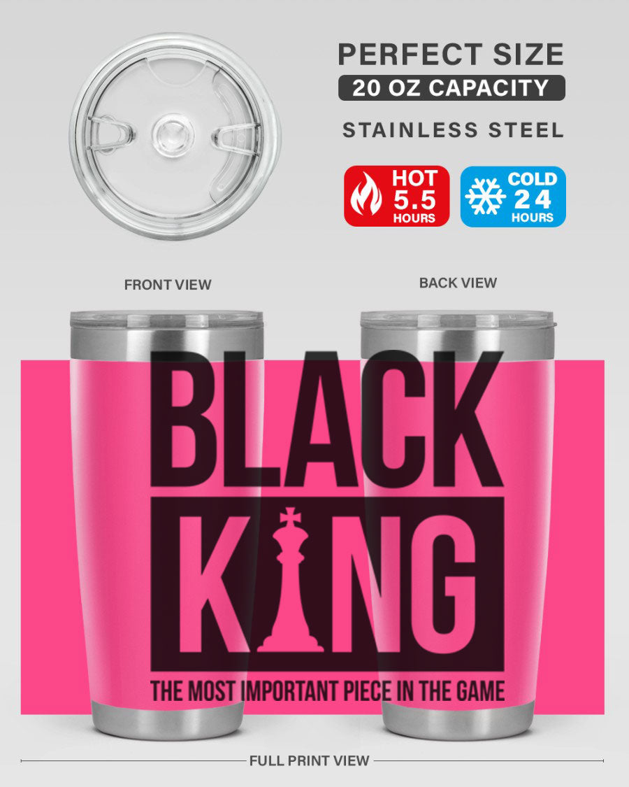 Black King 234# Cotton Tank top displayed on a mannequin, showcasing its stylish black design and high-quality fabric.