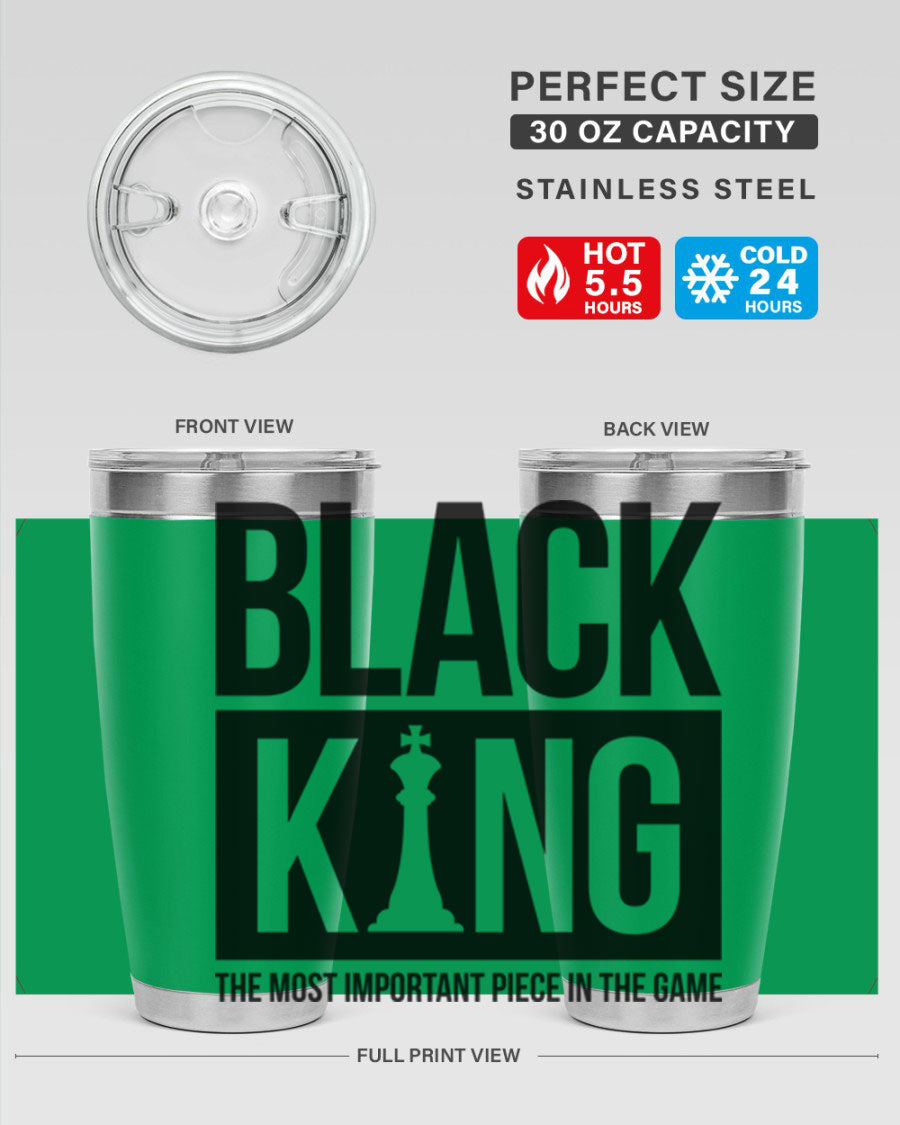 Black King 234# Cotton Tank top displayed on a mannequin, showcasing its stylish black design and high-quality fabric.