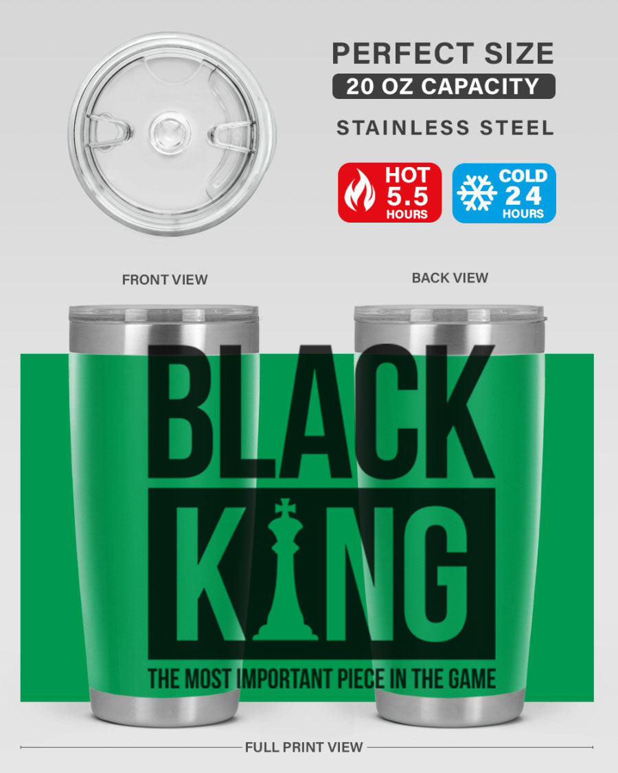 Black King 234# Cotton Tank top displayed on a mannequin, showcasing its stylish black design and high-quality fabric.