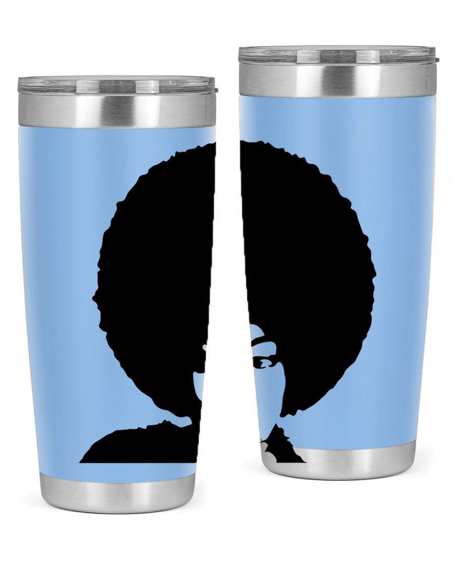 Black Women - Queen 36# Tumbler, 20oz stainless steel with double wall vacuum insulation, featuring a stylish design for hot and cold beverages.