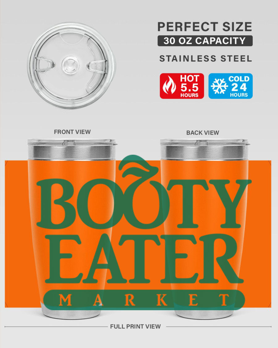 Black bootyeater 192# Cotton Tank top featuring a unique graphic design, perfect for casual wear.