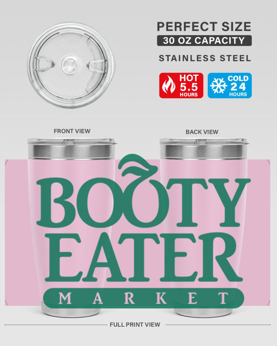 Black bootyeater 192# Cotton Tank top featuring a unique graphic design, perfect for casual wear.