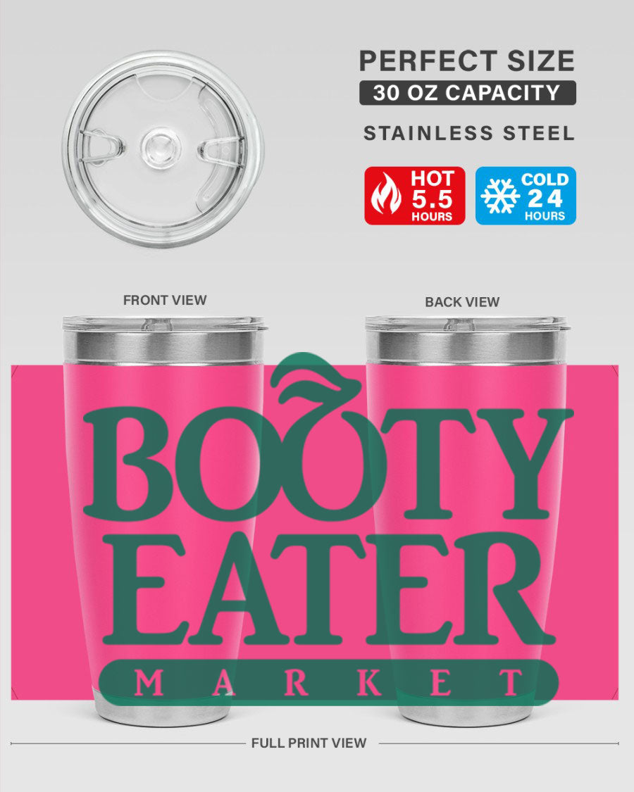 Black bootyeater 192# Cotton Tank top featuring a unique graphic design, perfect for casual wear.