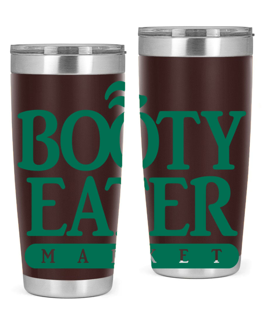 Black bootyeater 192# Cotton Tank top featuring a unique graphic design, perfect for casual wear.