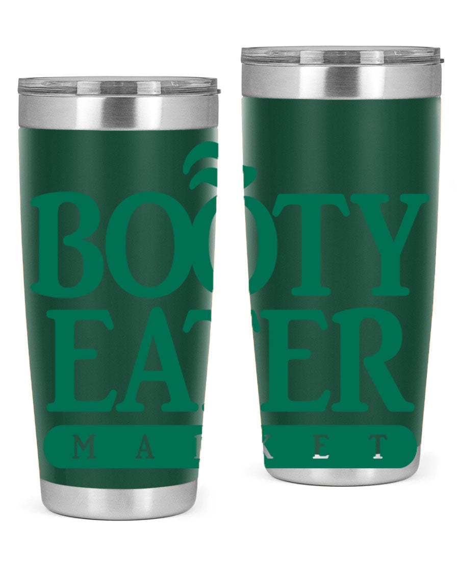 Black bootyeater 192# Cotton Tank top featuring a unique graphic design, perfect for casual wear.