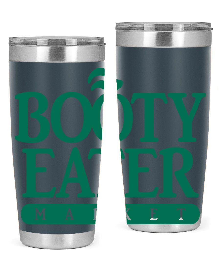 Black bootyeater 192# Cotton Tank top featuring a unique graphic design, perfect for casual wear.