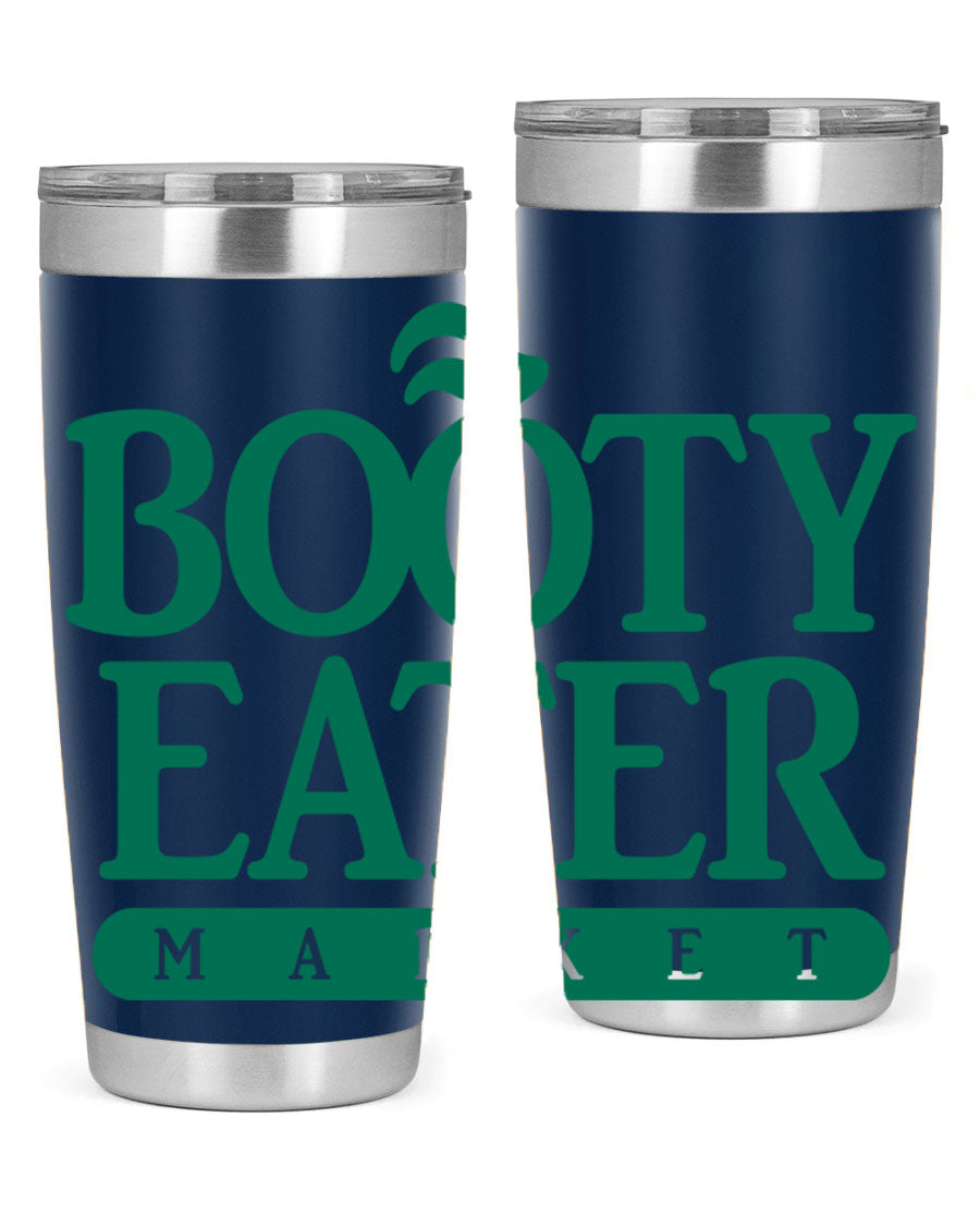 Black bootyeater 192# Cotton Tank top featuring a unique graphic design, perfect for casual wear.