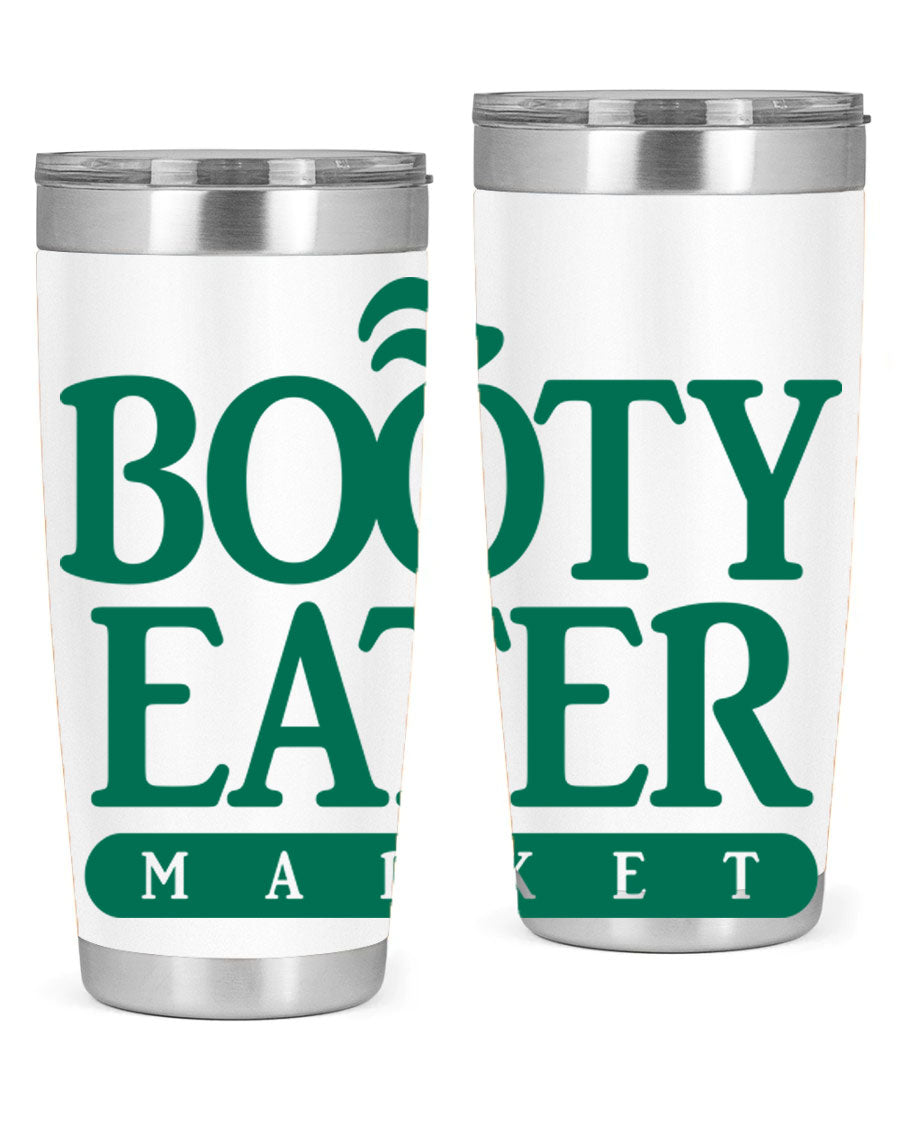 Black bootyeater 192# Cotton Tank top featuring a unique graphic design, perfect for casual wear.