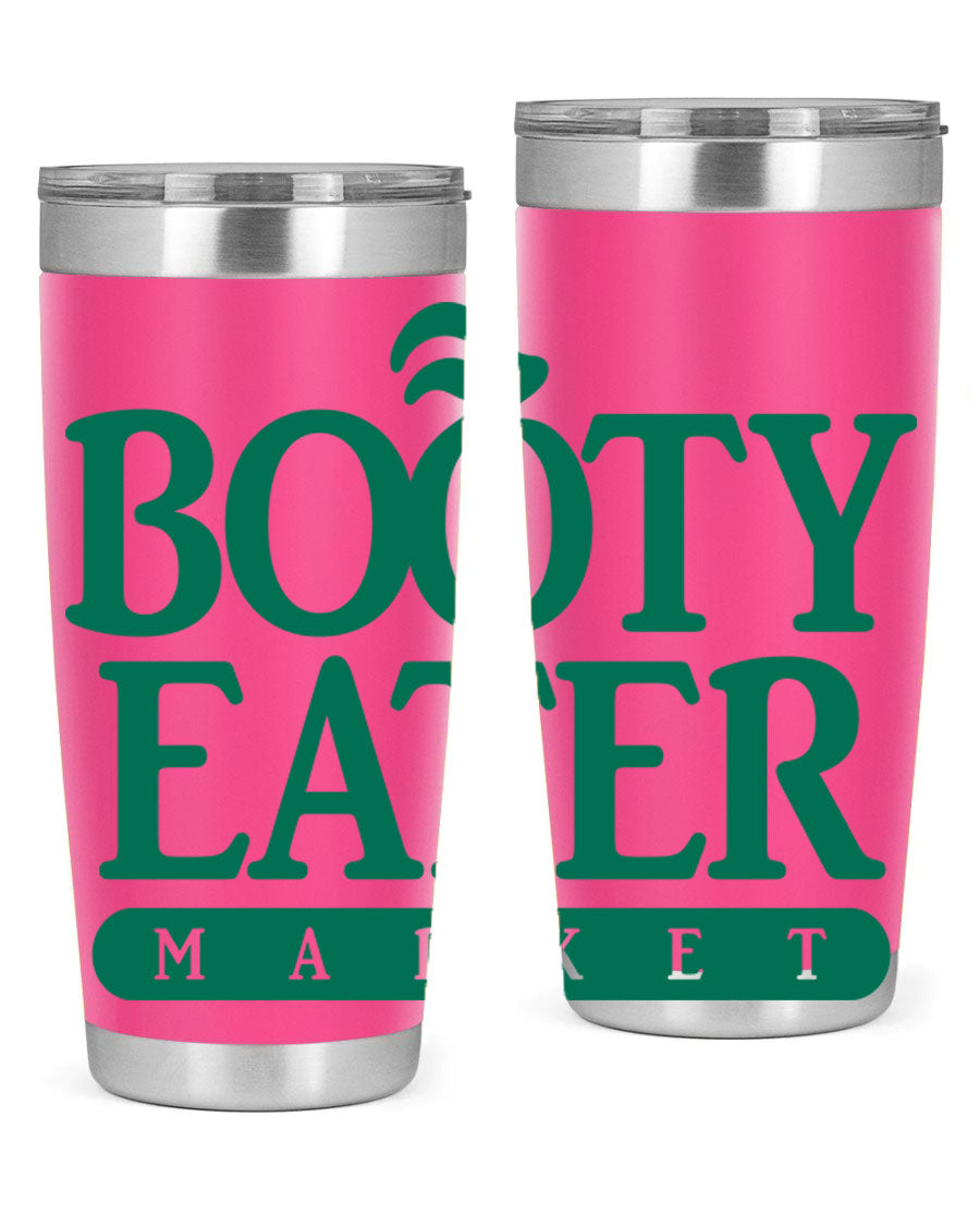 Black bootyeater 192# Cotton Tank top featuring a unique graphic design, perfect for casual wear.