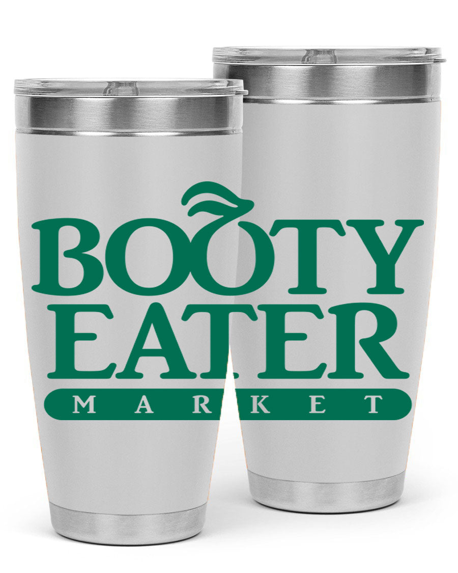 Black bootyeater 192# Cotton Tank top featuring a unique graphic design, perfect for casual wear.