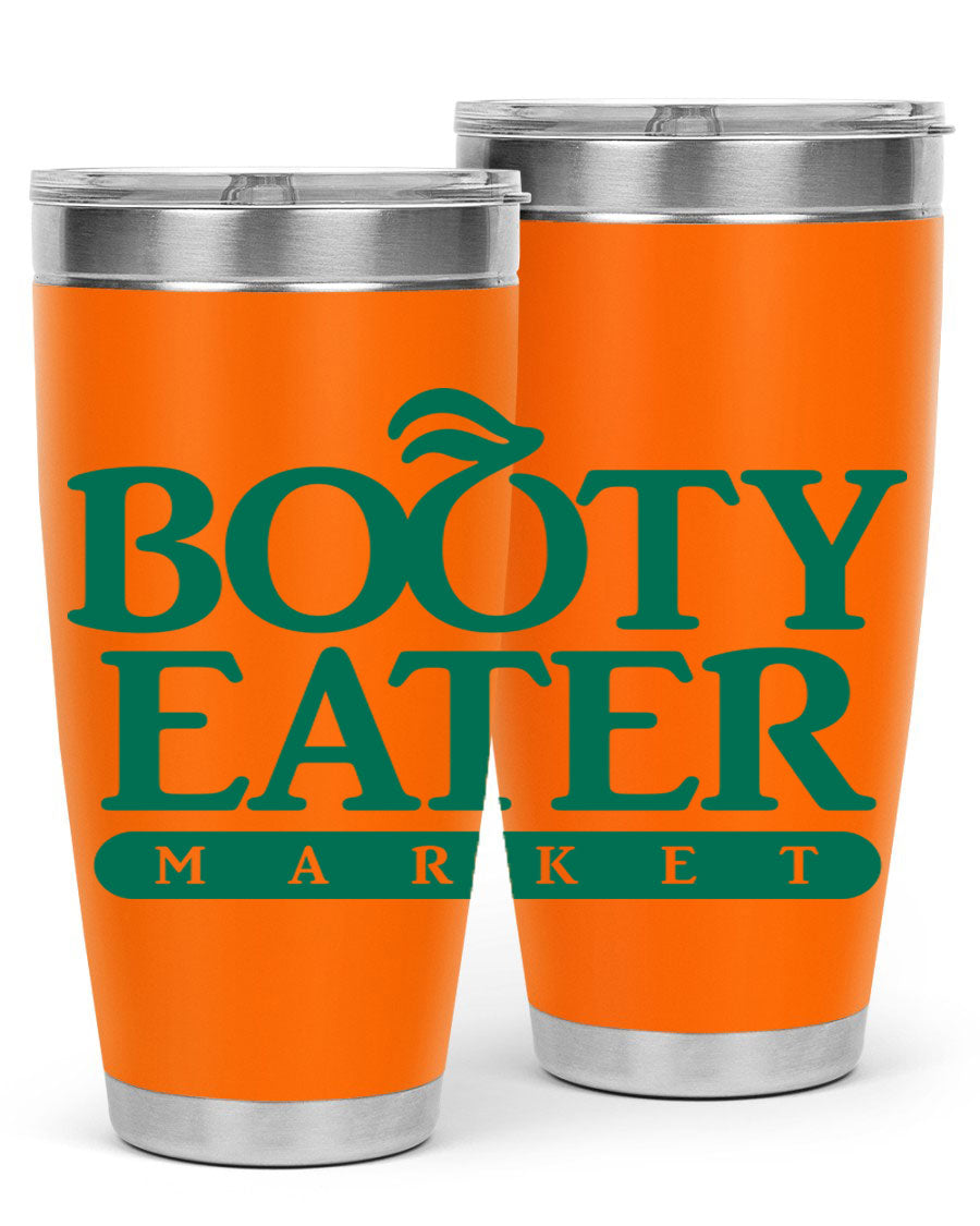 Black bootyeater 192# Cotton Tank top featuring a unique graphic design, perfect for casual wear.