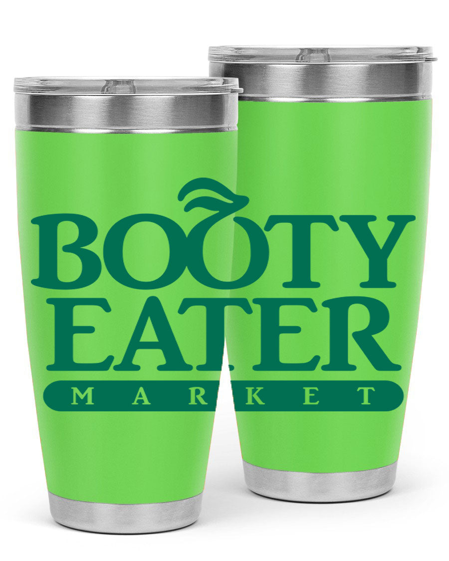 Black bootyeater 192# Cotton Tank top featuring a unique graphic design, perfect for casual wear.