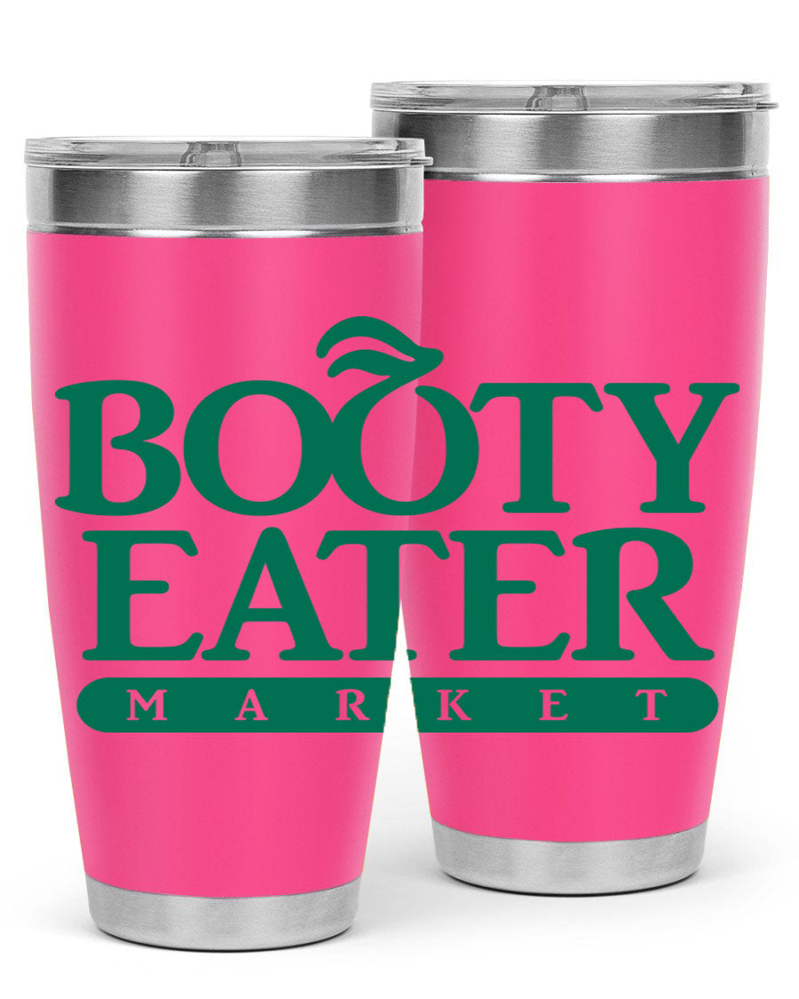 Black bootyeater 192# Cotton Tank top featuring a unique graphic design, perfect for casual wear.