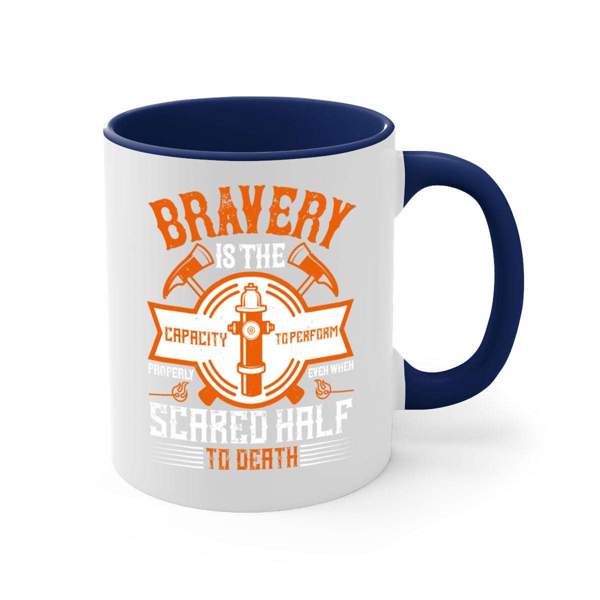Bravery Style 88# Mug featuring a glossy finish with a colored handle and interior, available in five vibrant colors.